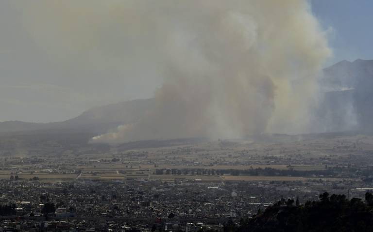 Incendios volcan